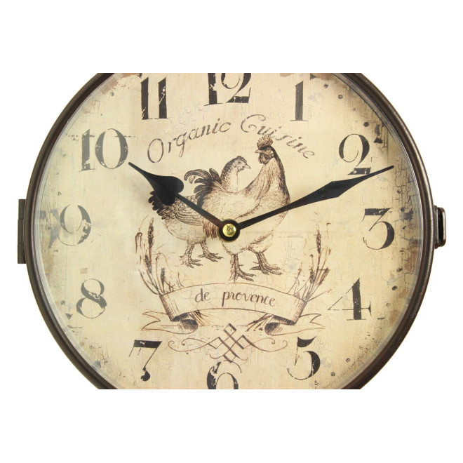 Alte Bahnhofsuhr Doppelseitig Organic Küche 24cm