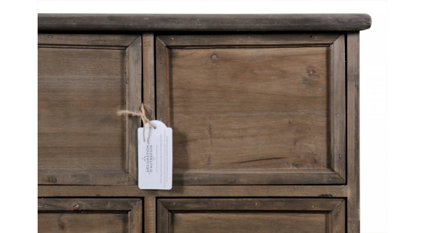 Wochenschrank Chiffonnier Grainetier Bois 6 Schubladen Nu 58x40.5x76cm