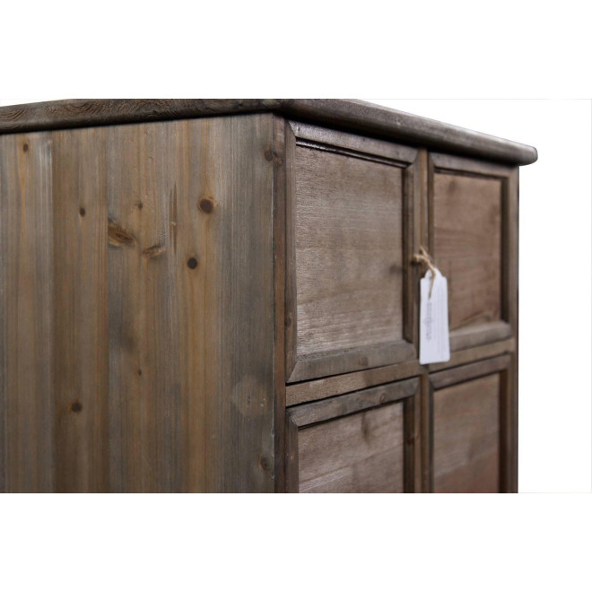 Wochenschrank Chiffonnier Grainetier Bois 6 Schubladen Nu 58x40.5x76cm