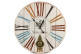 Antique Clock Château Montrose Pendulum White Wood 58cm