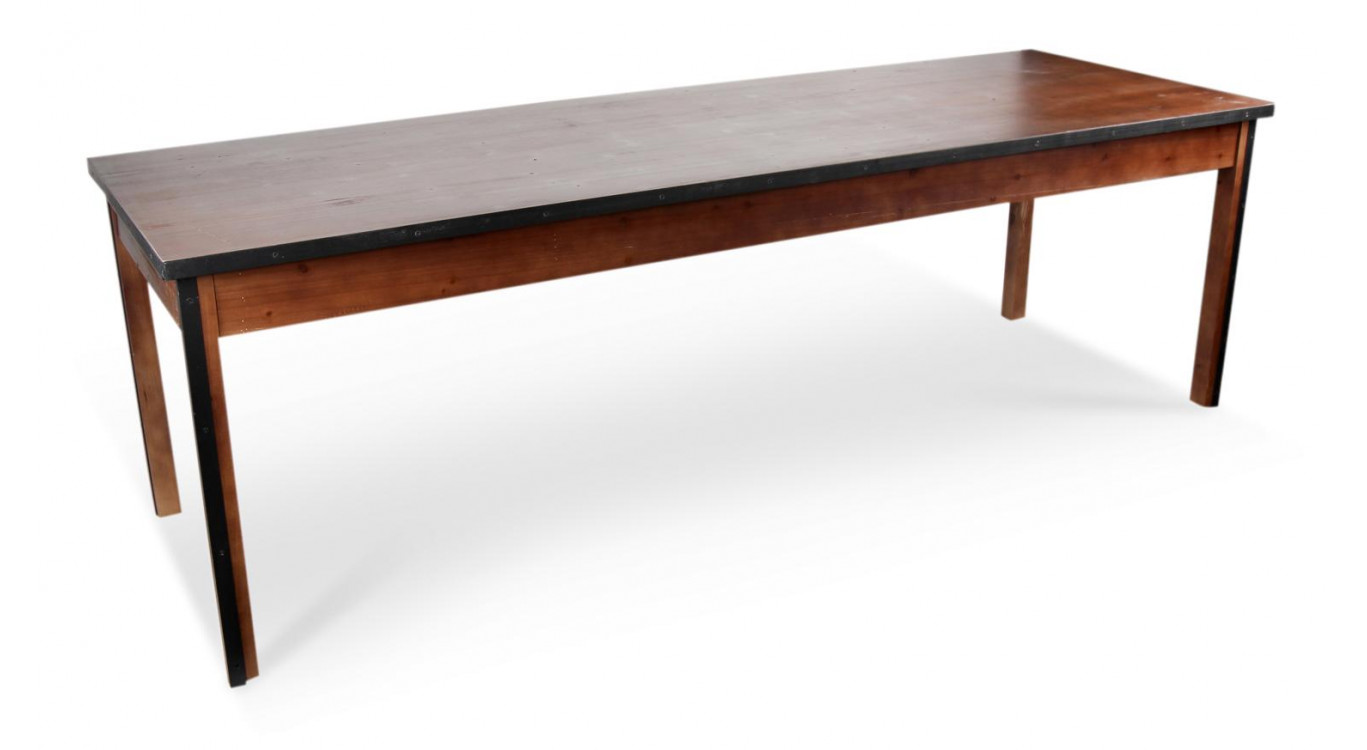 Esstisch Holz Braun 244.5x80.5x76.5cm
