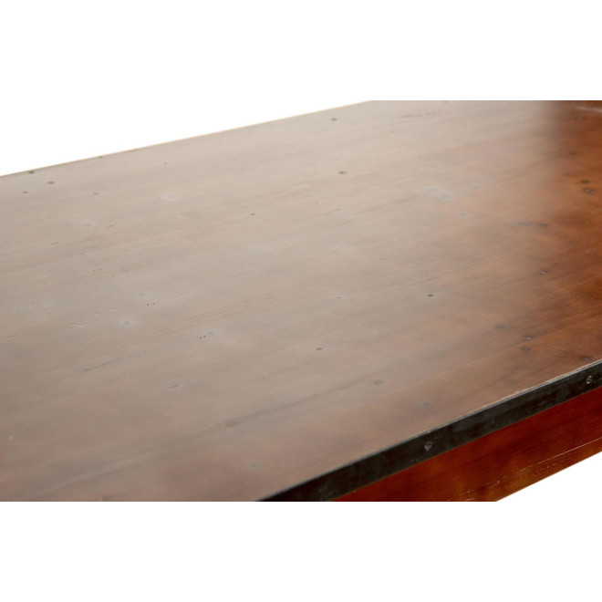 Table à Manger Bois Marron 244.5x80.5x76.5cm
