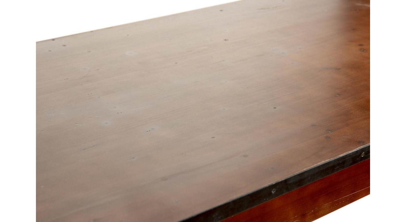 Esstisch Holz Braun 244.5x80.5x76.5cm