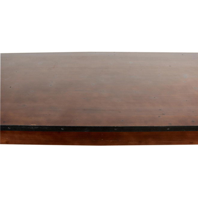 Esstisch Holz Braun 244.5x80.5x76.5cm