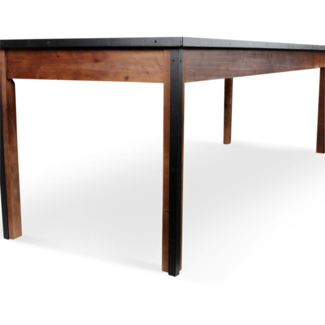 Esstisch Holz Braun 244.5x80.5x76.5cm