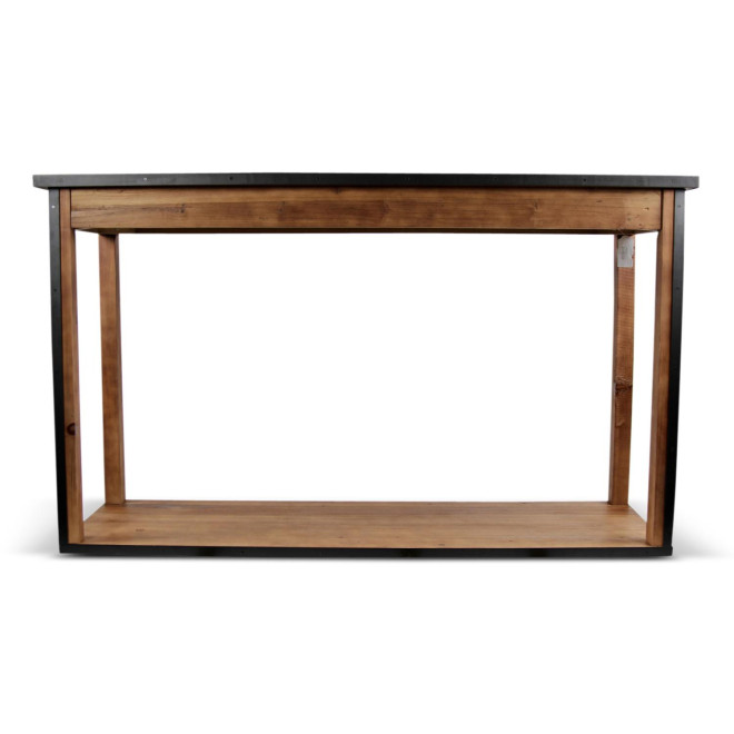 Console Bois Marron 160x48,5x95,5cm