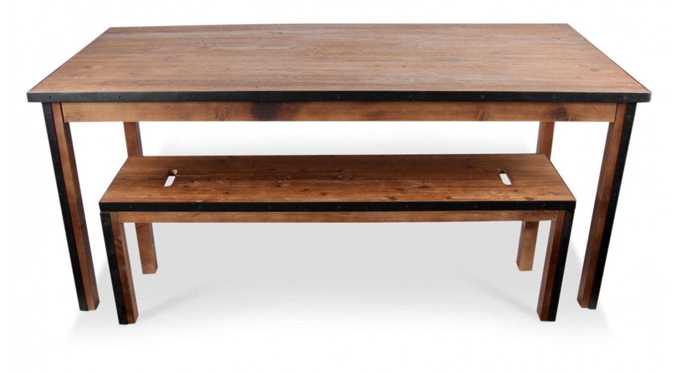Esstisch Holz Braun 175,5x80,5x76,5cm