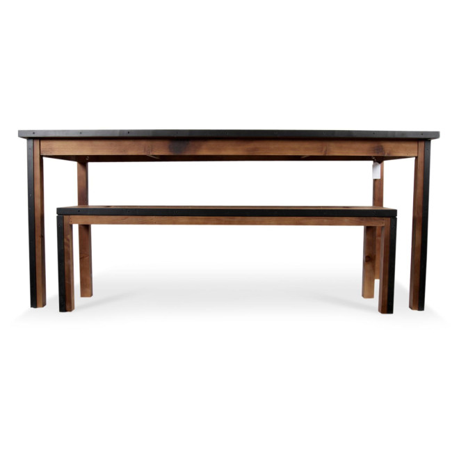 Table à Manger Bois Marron 175,5x80,5x76,5cm