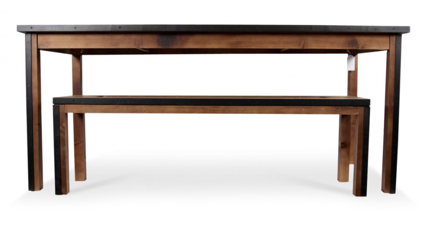 Esstisch Holz Braun 175,5x80,5x76,5cm