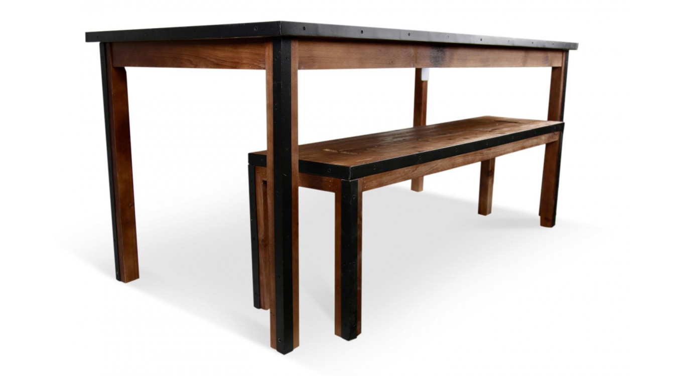 Esstisch Holz Braun 175,5x80,5x76,5cm