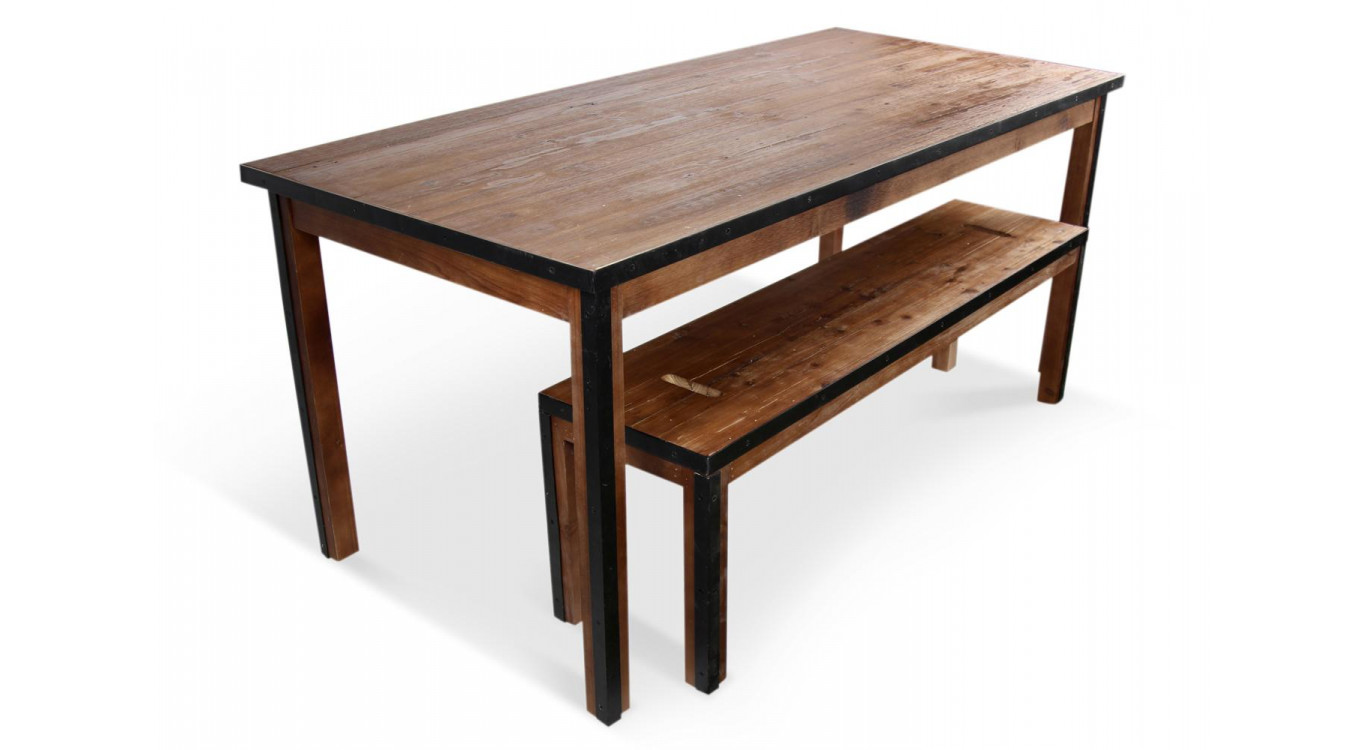 Esstisch Holz Braun 175,5x80,5x76,5cm