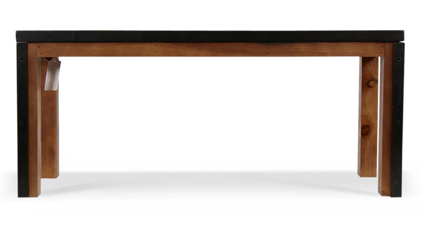 Sitzbank Holz Braun 100x35x44,5cm