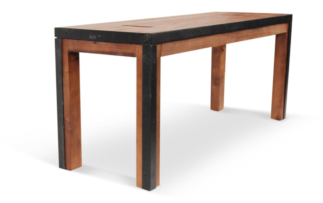 Banc Bois Marron 100x35x44,5cm