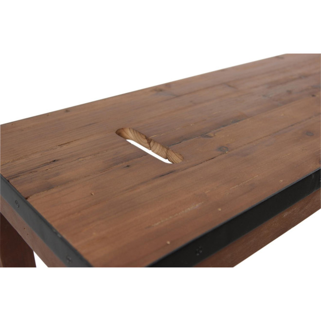 Banc Bois Marron 140x35x44,5cm