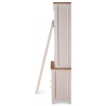 Bibliothèque 4 Tiroirs Bois Blanc 180x45x220cm