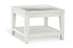 Table De Chevet Bois Blanc 60x60x55cm