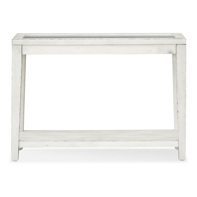 Konsole Holz Weiß 105x35.5x75cm