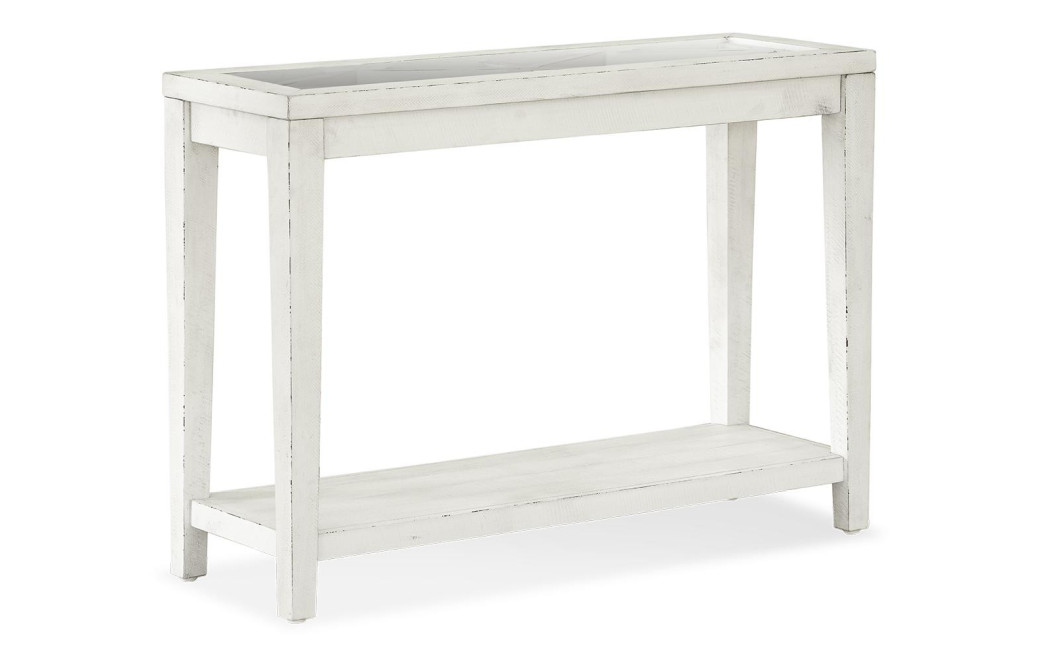 Console Bois Blanc 105x35.5x75cm