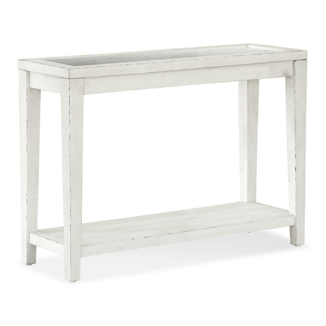 Konsole Holz Weiß 105x35.5x75cm