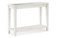 Konsole Holz Weiß 105x35.5x75cm