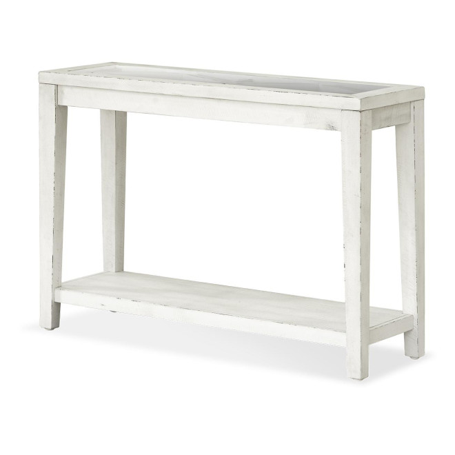 Konsole Holz Weiß 105x35.5x75cm