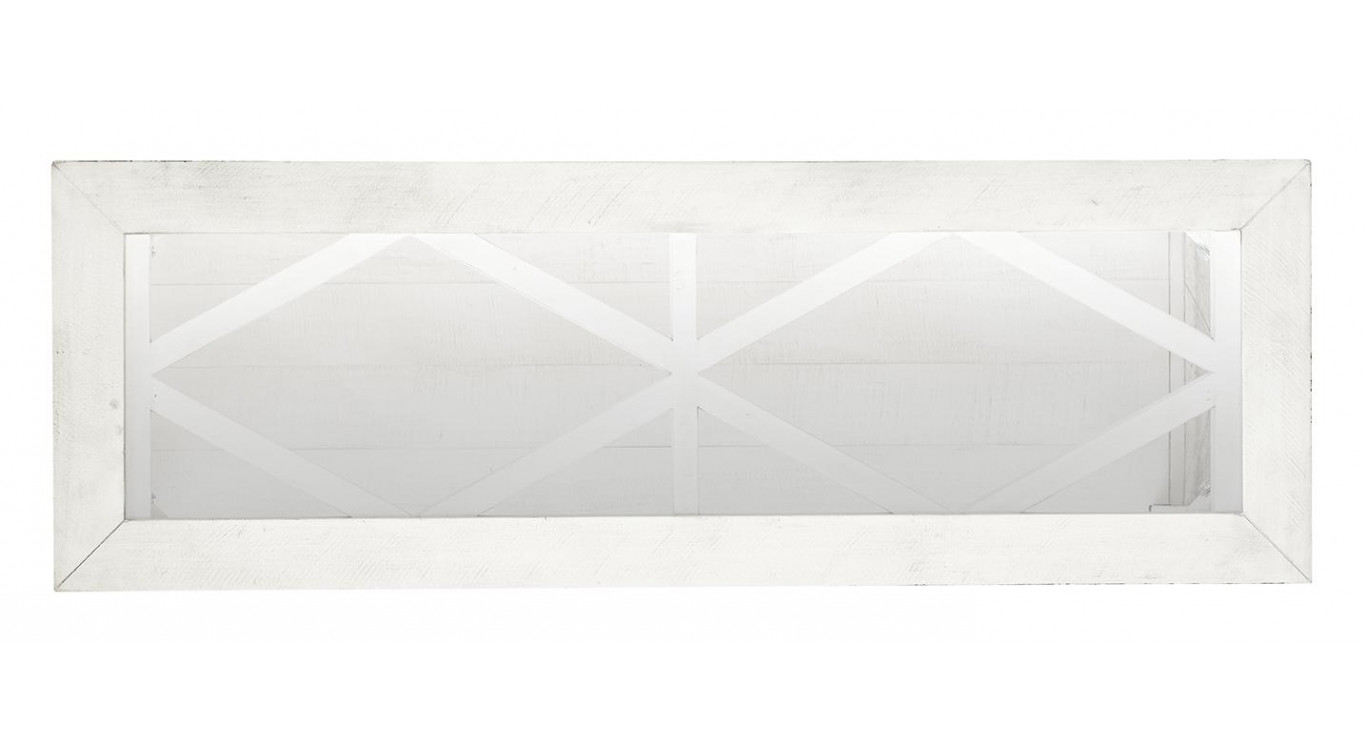 Konsole Holz Weiß 105x35.5x75cm