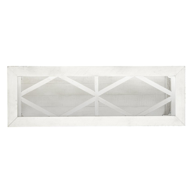 Console Bois Blanc 105x35.5x75cm