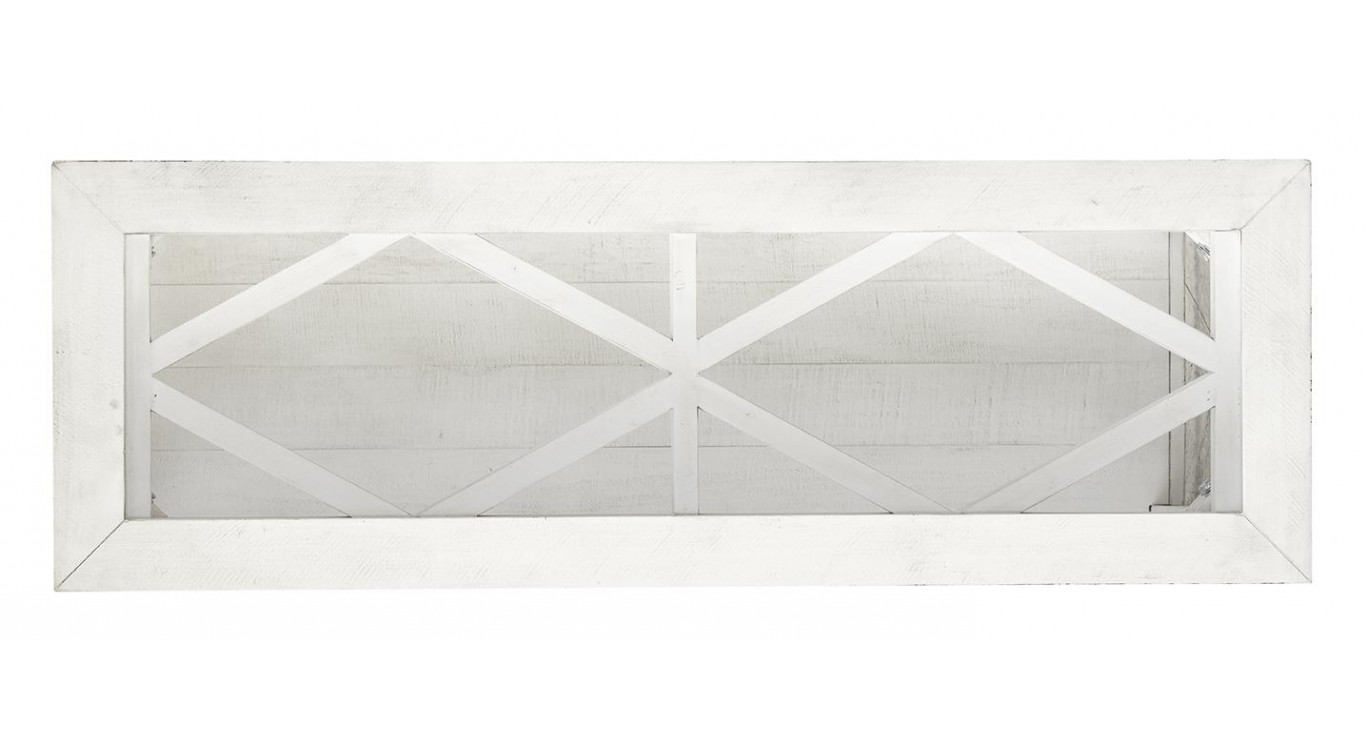 Konsole Holz Weiß 105x35.5x75cm