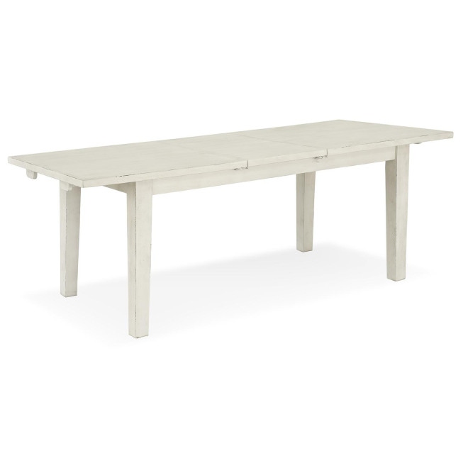 Esstisch Holz Weiß 180-230x95x78.5cm