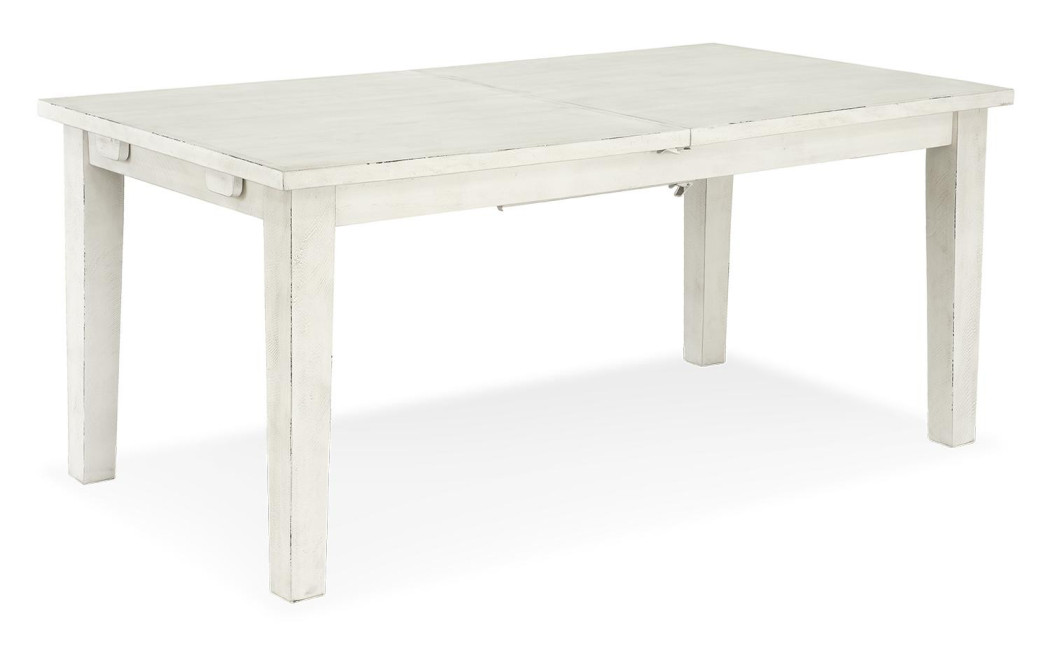 Esstisch Holz Weiß 180-230x95x78.5cm
