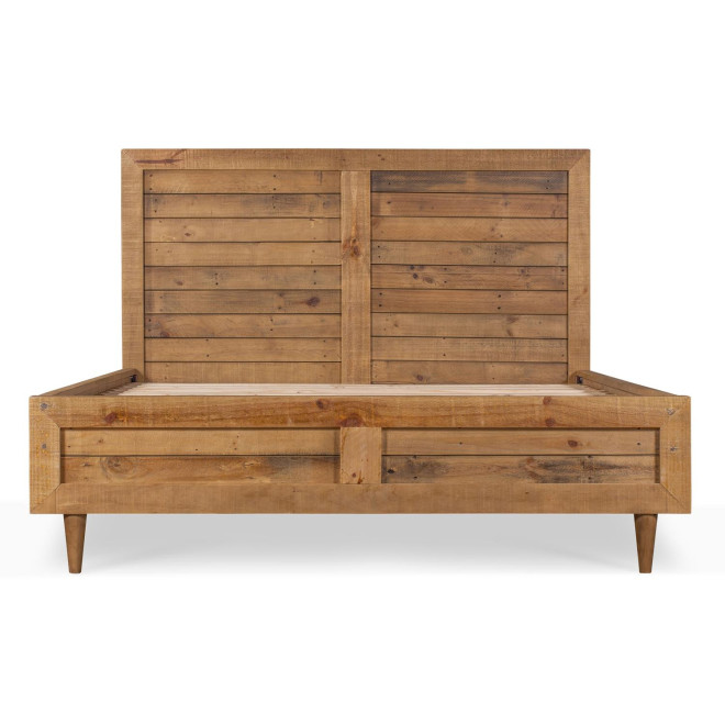 Holzbett Braun 210x153x120cm