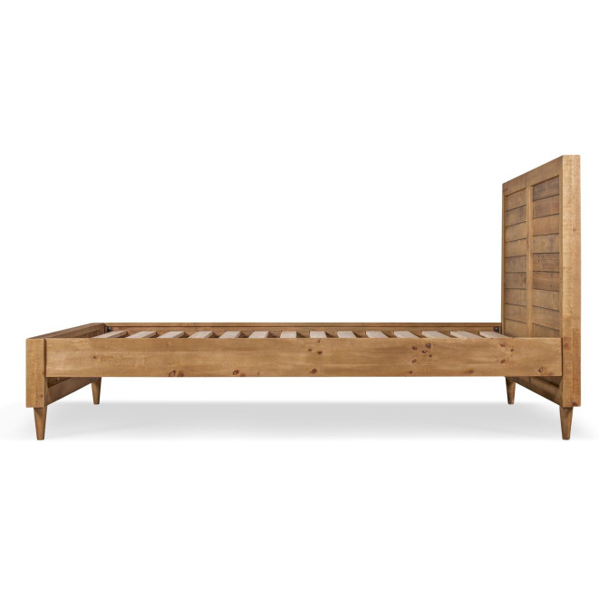 Holzbett Braun 210x153x120cm