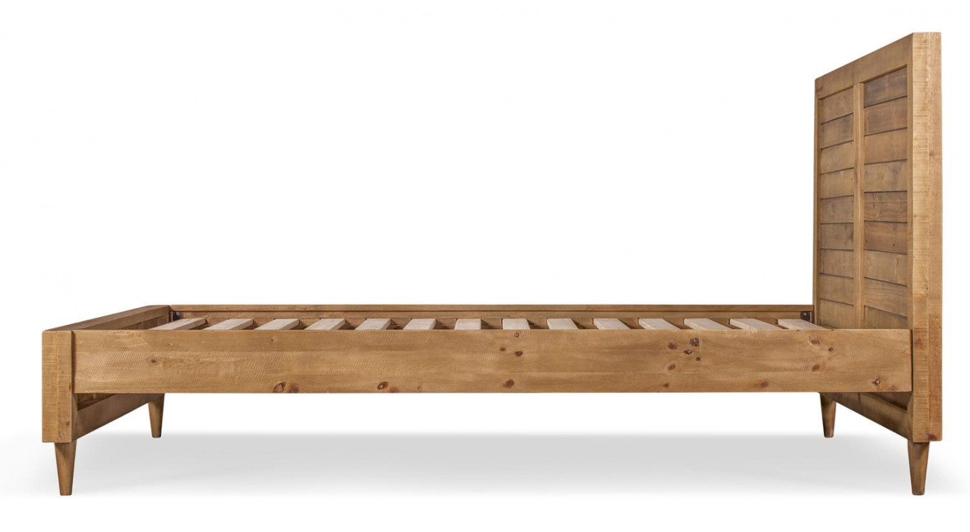 Holzbett Braun 210x153x120cm