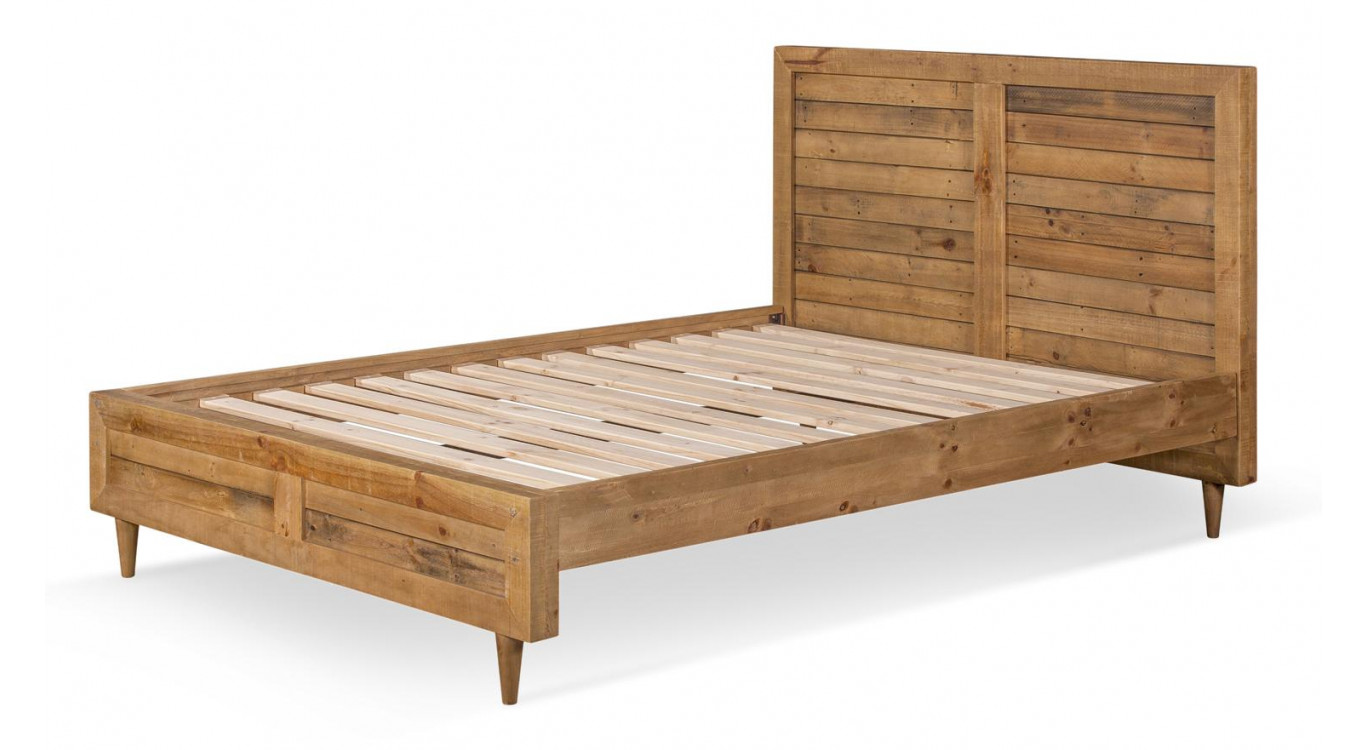 Holzbett Braun 210x153x120cm