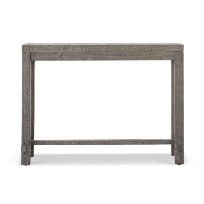 Hoher Holztisch 140x45x106cm