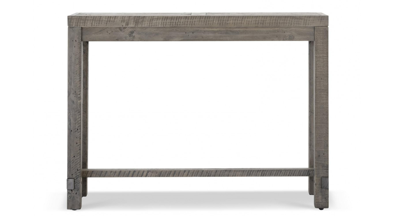 Hoher Holztisch 140x45x106cm
