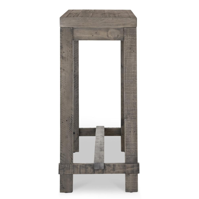 Hoher Holztisch 140x45x106cm