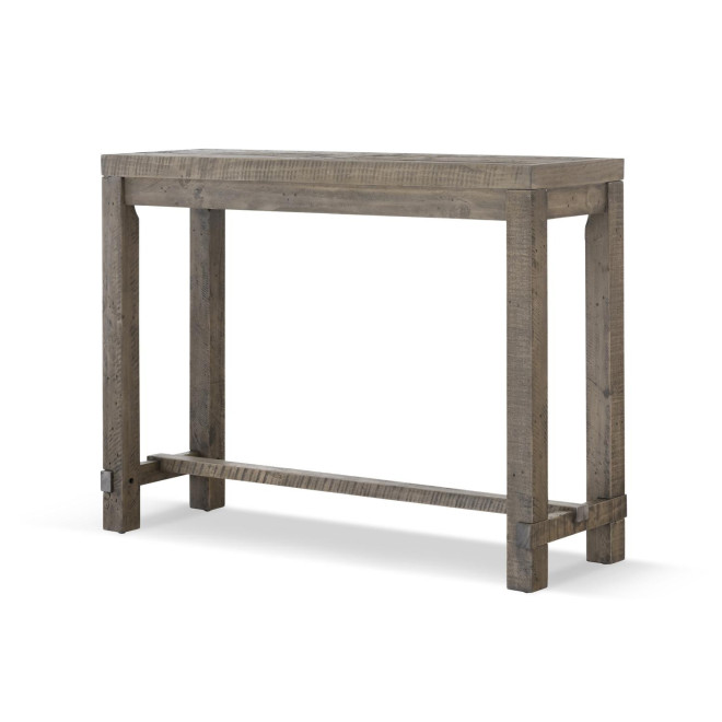 Hoher Holztisch 140x45x106cm