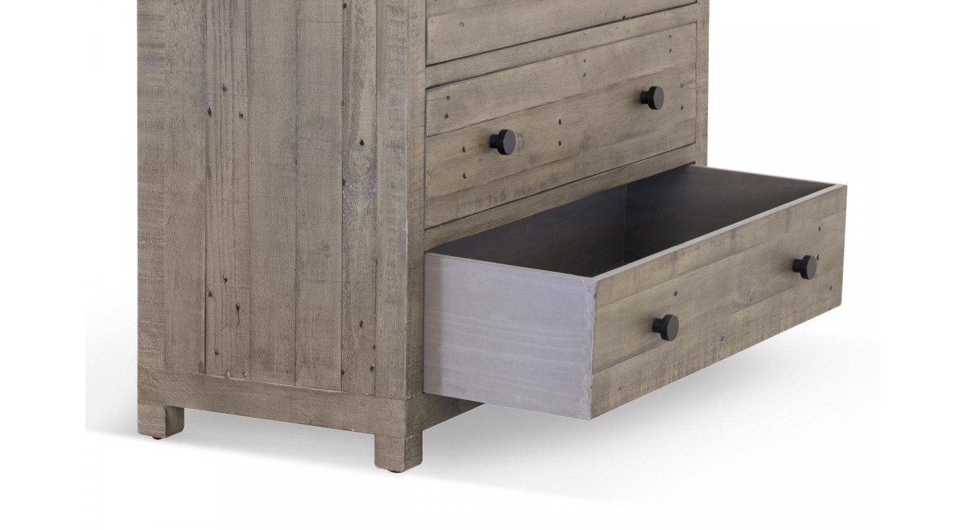 Kommode 5 Schubladen 100x45x130cm