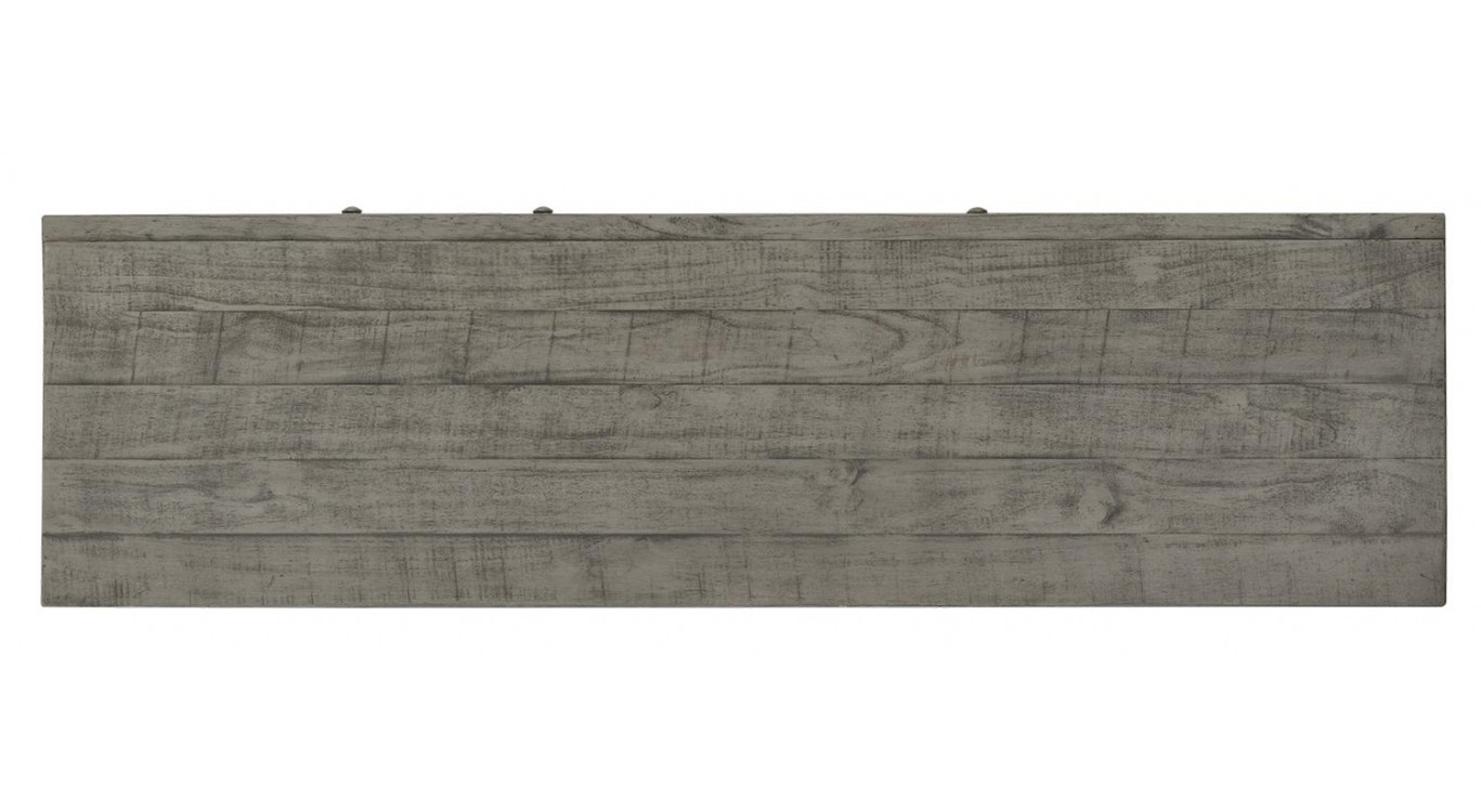 Bahut Bois Gris 160x43.5x85cm