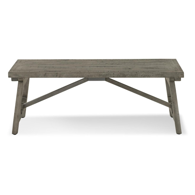 Table Basse Bois Gris 130x71x46cm
