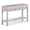 Grey Wooden Console 120x35x78cm