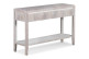 Consola de madera gris 120x35x78cm