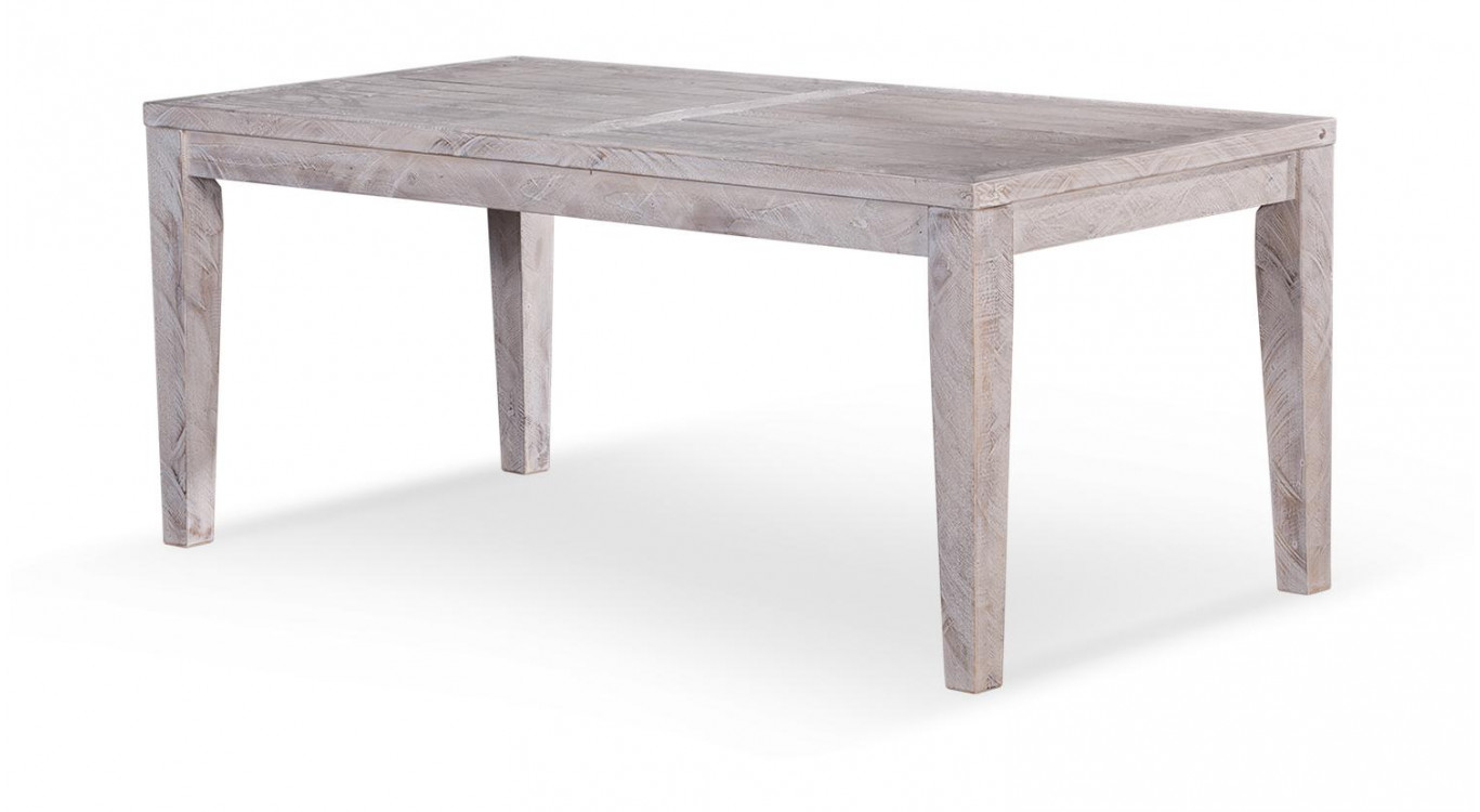Table à Manger Bois Gris 180x90x76cm