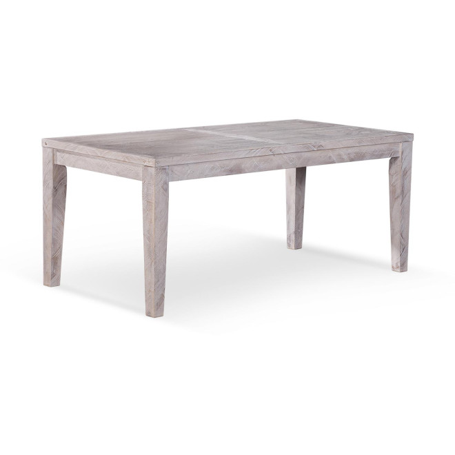 Table à Manger Bois Gris 180x90x76cm