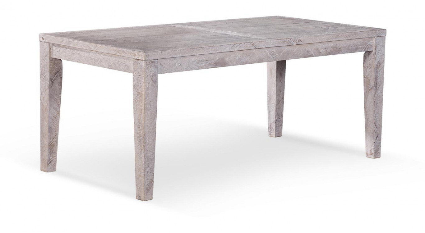 Table à Manger Bois Gris 180x90x76cm
