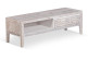 Meuble TV Bois Gris 120x40x38cm