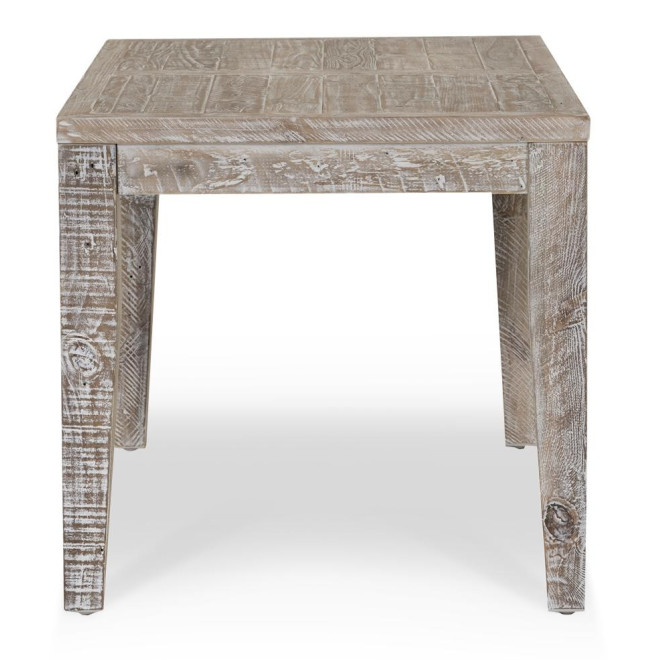 Table à Manger Bois Gris 140x80x76cm