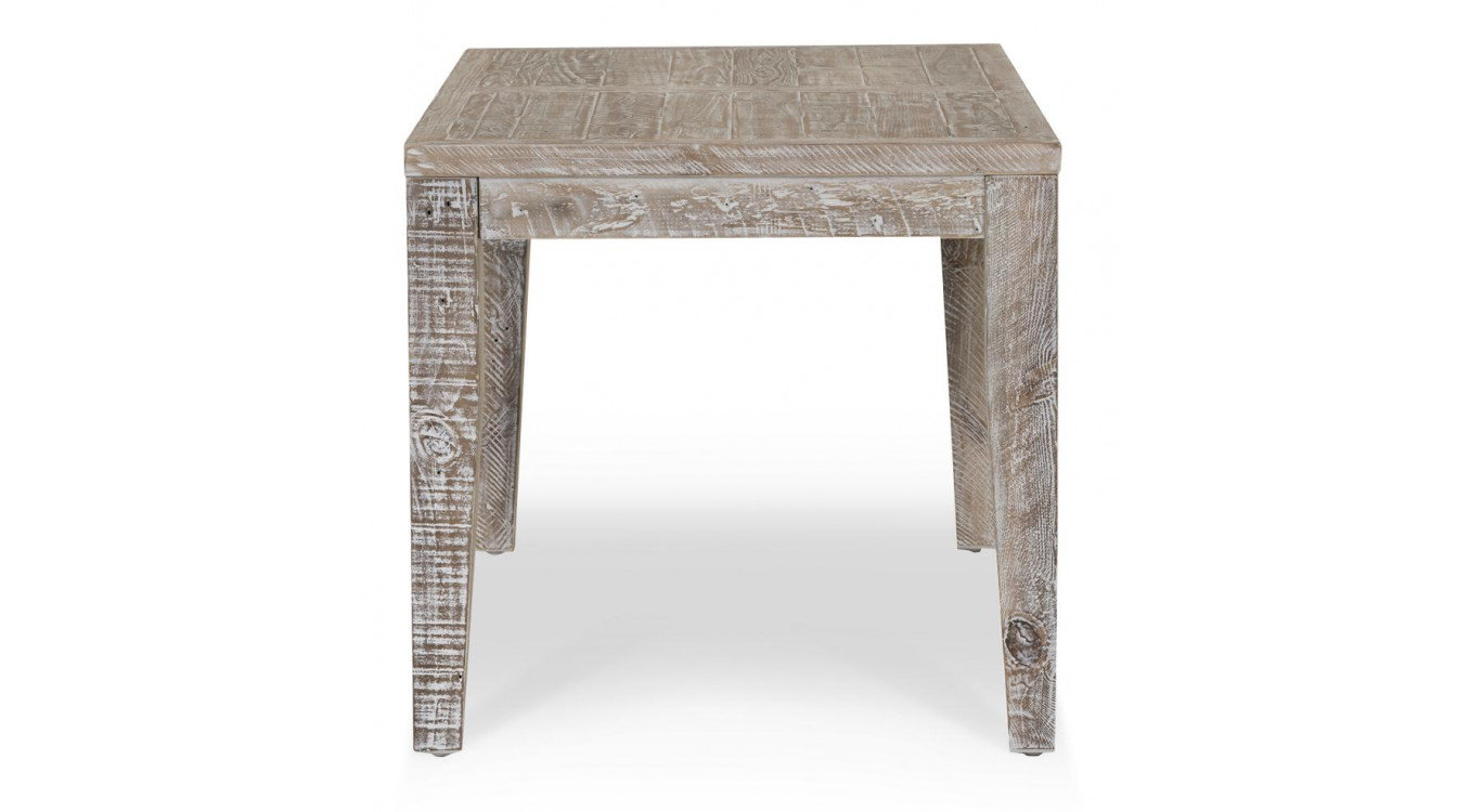 Table à Manger Bois Gris 140x80x76cm