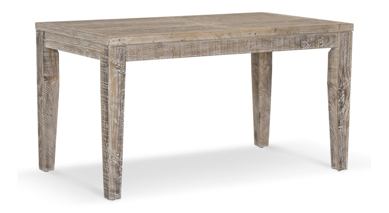 Table à Manger Bois Gris 140x80x76cm